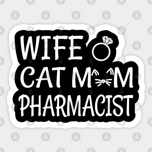 Pharmacist Sticker by Elhisodesigns